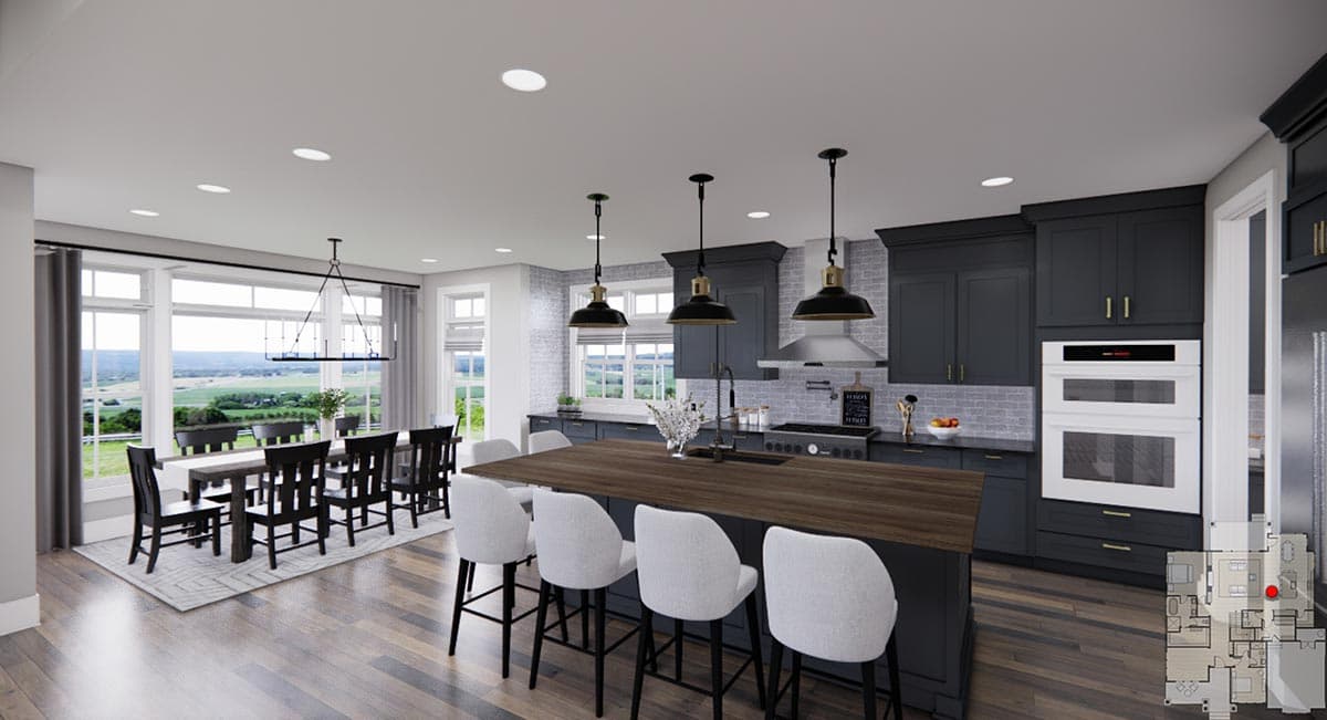 Plan 14751RK: Modern Farmhouse Plan Under 2300 Square Feet with Home Office - Image #17 - Country, Craftsman, Farmhouse, Modern Farmhouse, New American