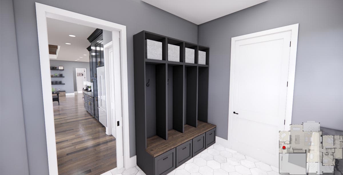 Plan 14754RK: 2600 Square Foot Rustic Traditional House Plan with 10-Foot-Deep Rear Porch - Image #21 - Cottage, Country, New American, Rustic, Traditional