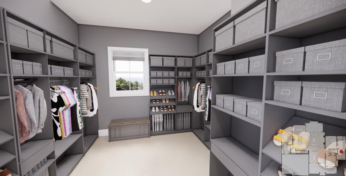 Plan 14754RK: 2600 Square Foot Rustic Traditional House Plan with 10-Foot-Deep Rear Porch - Image #32 - Cottage, Country, New American, Rustic, Traditional