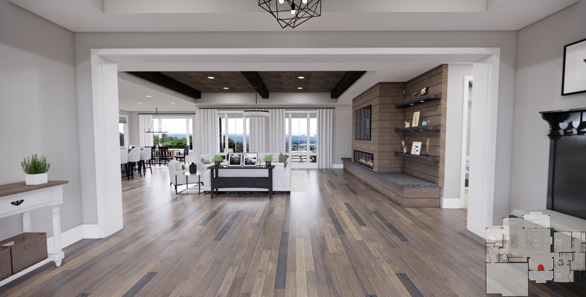 Plan 14755RK: 2544 Square Foot One-Story 2-Bed House Plan with Home Office - Image #8 - Craftsman, New American, Ranch, Rustic