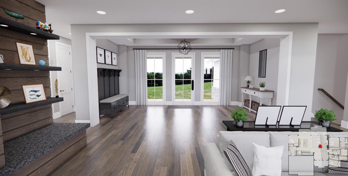 Plan 14755RK: 2544 Square Foot One-Story 2-Bed House Plan with Home Office - Image #9 - Craftsman, New American, Ranch, Rustic