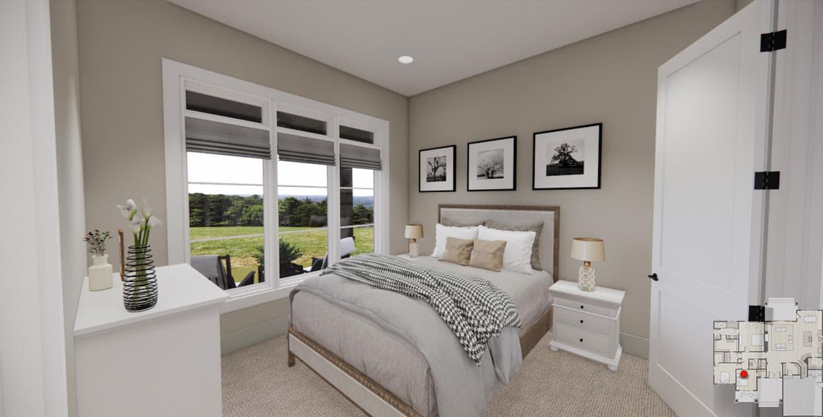 Plan 14756RK: One-Story House Plan Under 2000 Square Feet with Bonus and Garage Expansion  - Image #28 - Country, Craftsman, New American, Rustic, Transitional