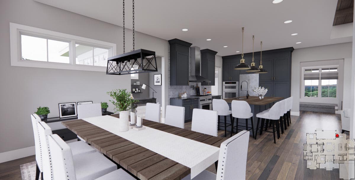 Plan 14759RK: 2660 Square Foot 3 Bed Modern Farmhouse with Home Office and Laundry Access to Master Suite - Image #21 - Country, Craftsman, Modern Farmhouse, New American