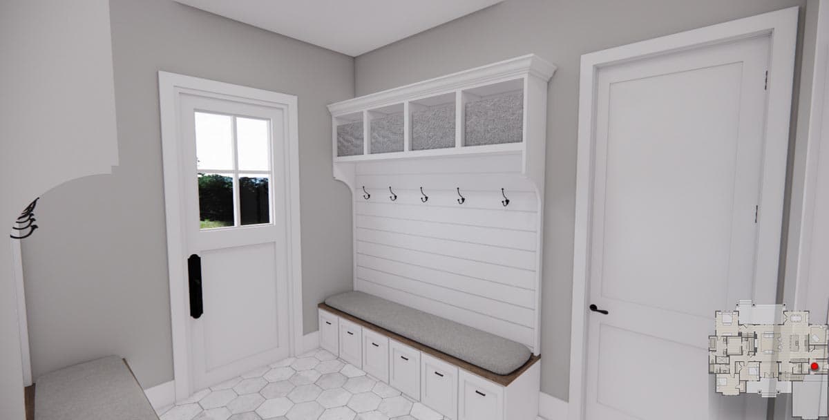 Plan 14759RK: 2660 Square Foot 3 Bed Modern Farmhouse with Home Office and Laundry Access to Master Suite - Image #25 - Country, Craftsman, Modern Farmhouse, New American