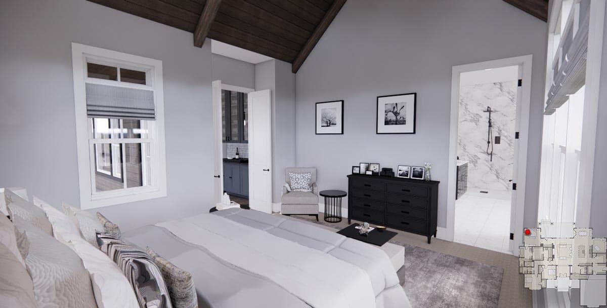 Plan 14759RK: 2660 Square Foot 3 Bed Modern Farmhouse with Home Office and Laundry Access to Master Suite - Image #27 - Country, Craftsman, Modern Farmhouse, New American
