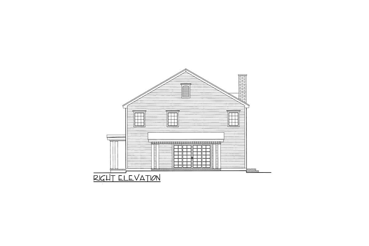 Plan 350021GH: Traditional Colonial House Plan with Options for Master Suite Layout - 3307 Sq Ft - Image #5 - Colonial, Country, Traditional