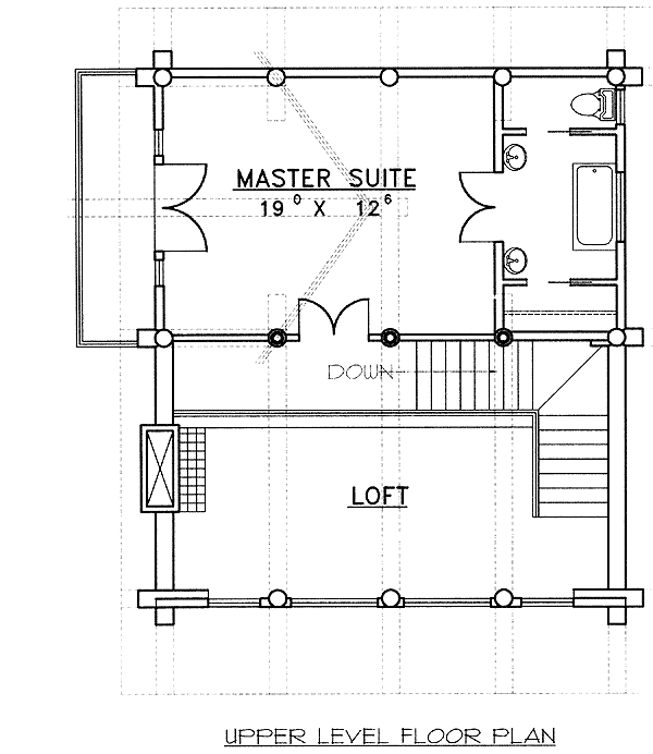 Plan 35124GH: Outdoor Spaces Abound - Floor Plan - 2nd Floor - Log Cabin, Mountain, Rustic, Vacation