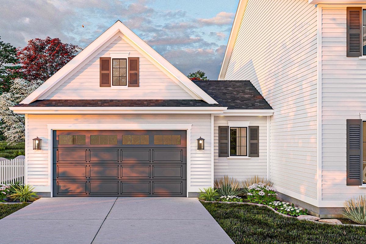 Plan 623239DJ: Colonial House Plan Under 2300 Square Feet with Home Office and 3 Upstairs Bedrooms - Image #18 - Colonial, Country, Traditional