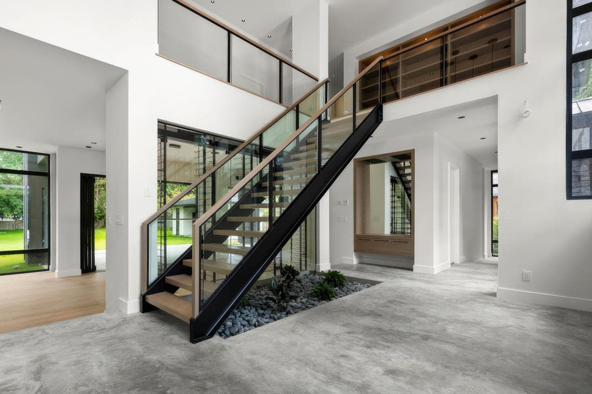 Plan 270073AF: 4-Bed Modern House Plan with All Bedrooms Upstairs - 4003 Sq Ft - Image #6 - Contemporary, Modern, Northwest, Prairie