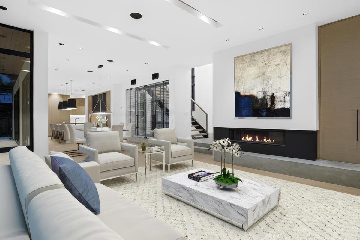 Plan 270073AF: 4-Bed Modern House Plan with All Bedrooms Upstairs - 4003 Sq Ft - Image #10 - Contemporary, Modern, Northwest, Prairie