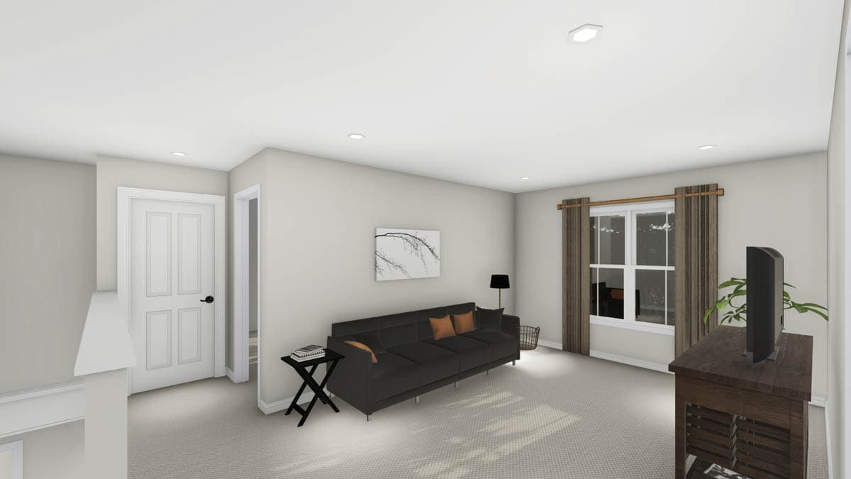 Plan 83640CRW: 2-Story Modern Farmhouse Plan with Optional 5th Bedroom - Image #8 - Country, Craftsman, Modern Farmhouse, New American