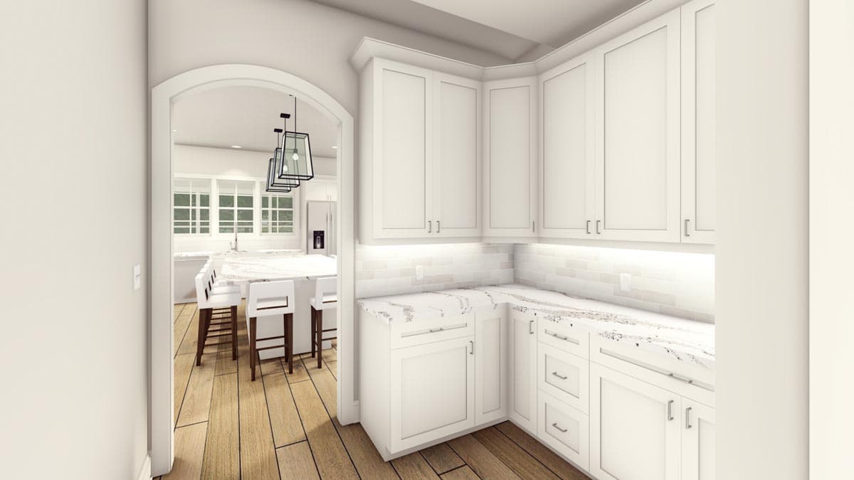 Plan 64535SC: Traditional Lake House Plan with Screened Deck and Option to Finish Basement - Image #18 - Country, Farmhouse, Modern Farmhouse, Rustic, Traditional