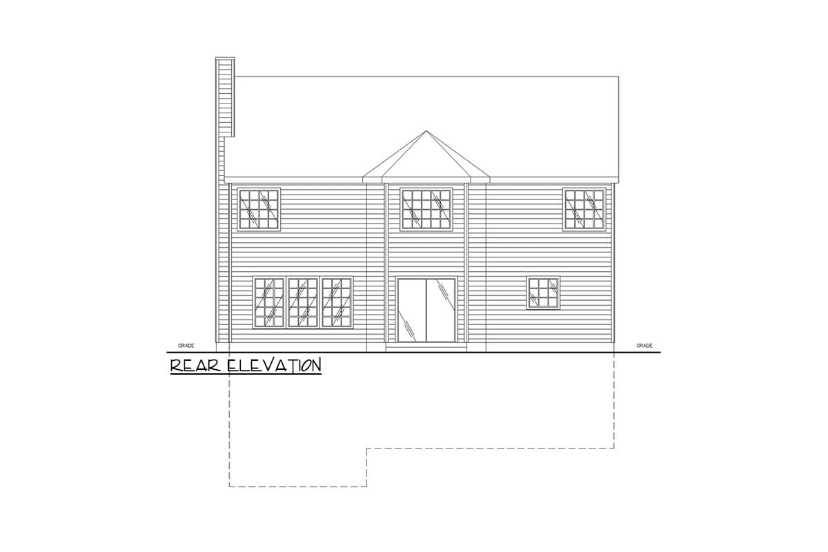 Plan 35143GH: 4-Bedroom Country Mountain House Plan with Walkout Garage - Image #4 - Country, Mountain
