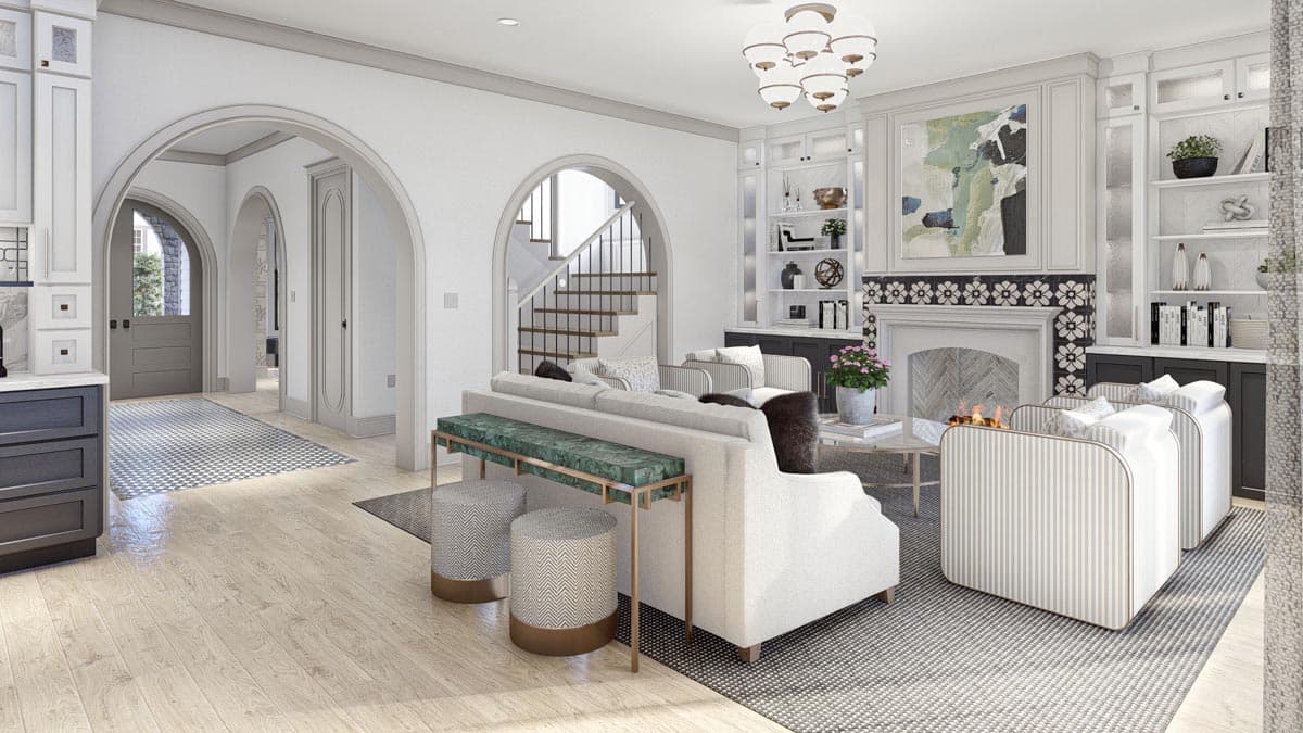 Plan 623240DJ: Contemporary Victorian House Plan Under 3200 Square Feet with 4 Ensuite Bedrooms - Image #9 - Country, Traditional, Victorian