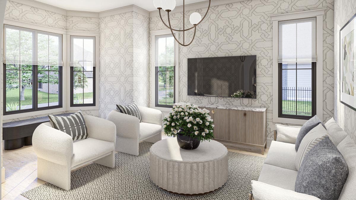 Plan 623240DJ: Contemporary Victorian House Plan Under 3200 Square Feet with 4 Ensuite Bedrooms - Image #13 - Country, Traditional, Victorian