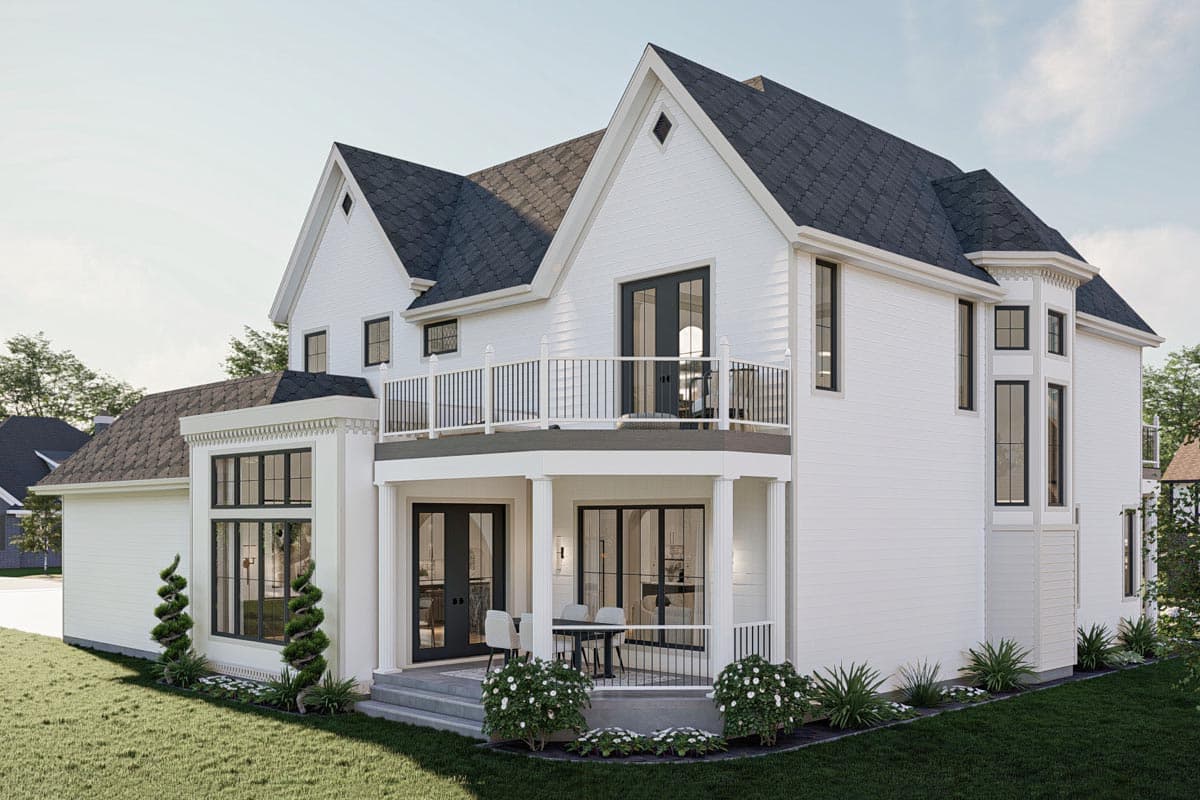 Plan 623240DJ: Contemporary Victorian House Plan Under 3200 Square Feet with 4 Ensuite Bedrooms - Image #20 - Country, Traditional, Victorian