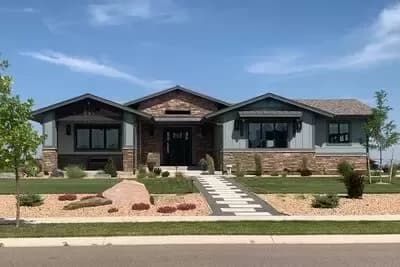 3-Bed Ranch with Walkout Basement and 4-Car Garage