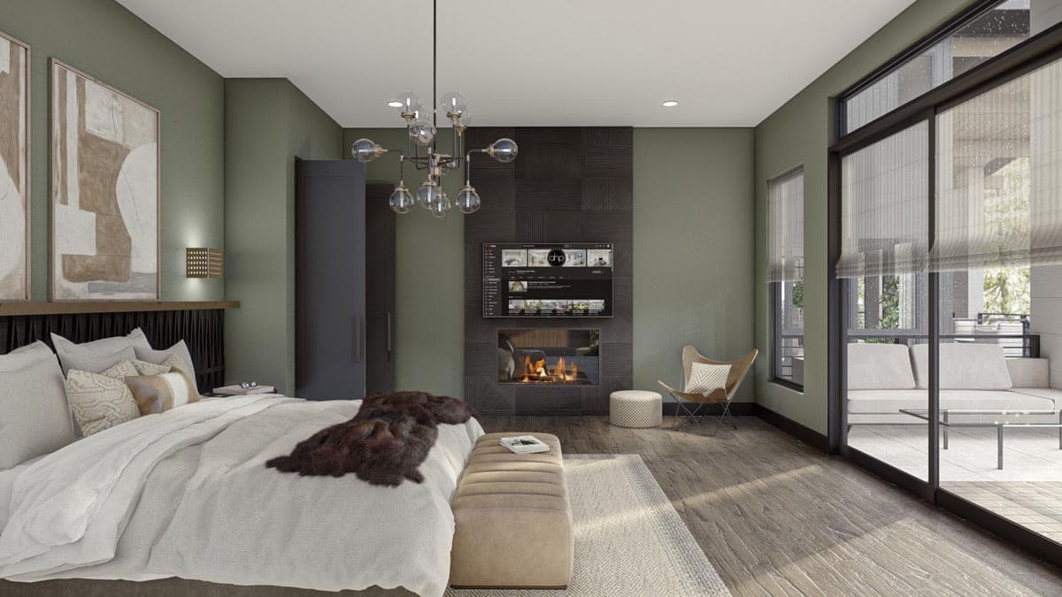 Plan 623241DJ: Modern House Plan Under 4100 Square Feet with 4 Bedrooms and a Hidden Room Upstairs - Image #12 - Contemporary, Mid Century Modern, Modern, Mountain, Northwest