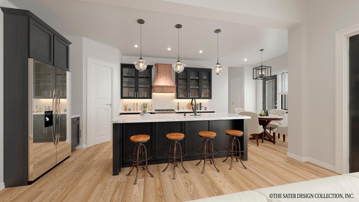 Plan 340120STR: 3 Bed and 4 Bath Modern Farmhouse Under 2600 Square Feet - Image #5 - Country, Farmhouse, Modern Farmhouse, Southern