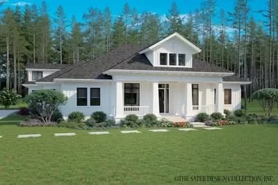 3 Bed and 4 Bath Modern Farmhouse Under 2600 Square Feet