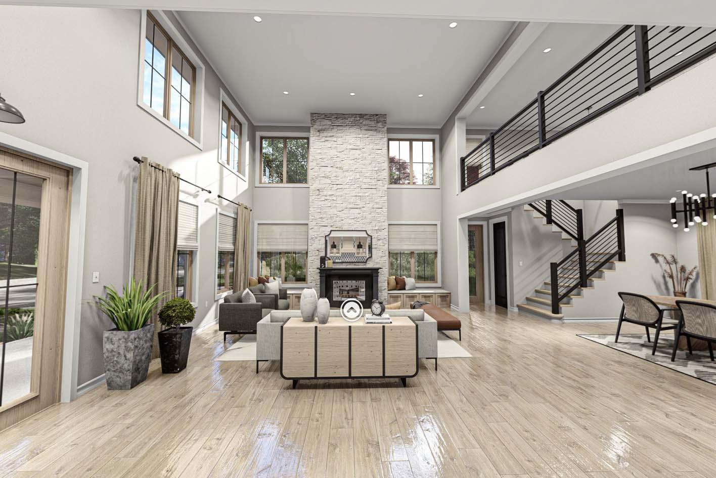 Plan 623242DJ: Barndominium-Style House Plan with Home Office and 4 Bedrooms - Virtual Tour Cover Image - Barndominium, Country, Farmhouse, Modern Farmhouse, New American, Rustic