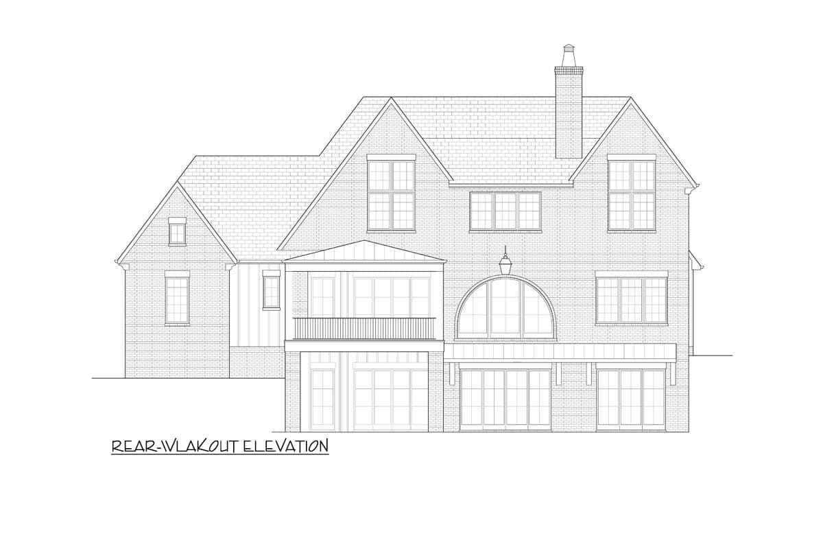 Plan 93188EL: Downsized Transitional Country Home Plan with Upstairs Game and Future Flex Rooms - 2994 Sq Ft - Image #5 - Acadian, Contemporary, Country, New American, Southern, Transitional