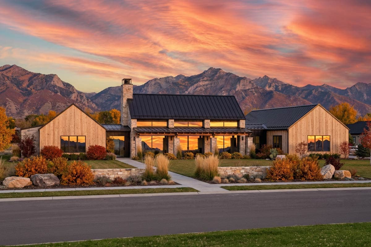 Plan image - 818059JSS:New Zealand Modern Farmhouse with 11 Foot Deep Porches - 3025 Sq Ft