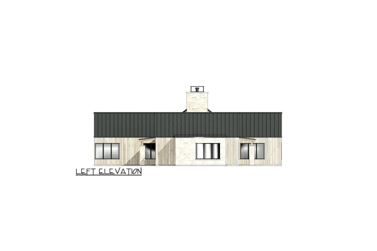 Plan 818059JSS: New Zealand Modern Farmhouse with 11 Foot Deep Porches - 3025 Sq Ft - Image #6 - Contemporary, Country, European, Farmhouse, Modern Farmhouse, Scandinavian, Transitional