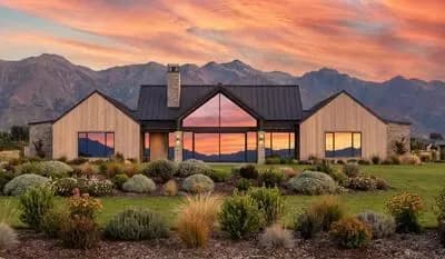 Finely Balanced Modern Farmhouse Plan Under 2900 Square Feet with Vaulted Interior