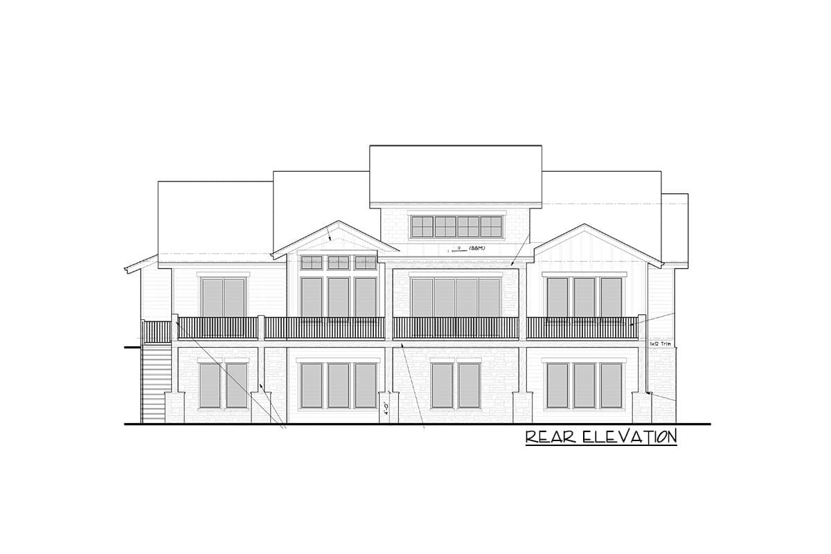 Plan 95202RW: 2314 Square Foot Mountain Craftsman House Plan with Abundant Outdoor Space in Back - Image #5 - Contemporary, Craftsman, Mountain, New American, Northwest, Ranch