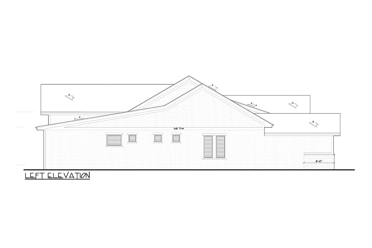 Plan 95203RW: 2257 Square Foot Transitional House Plan with Flex Room Casita - Image #9 - Craftsman, Mountain, New American, Transitional