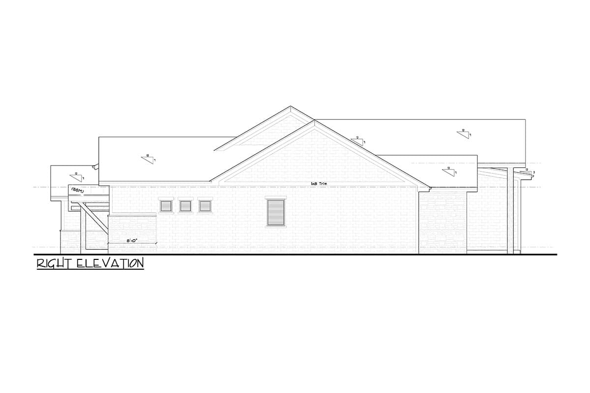 Plan 95203RW: 2257 Square Foot Transitional House Plan with Flex Room Casita - Image #11 - Craftsman, Mountain, New American, Transitional