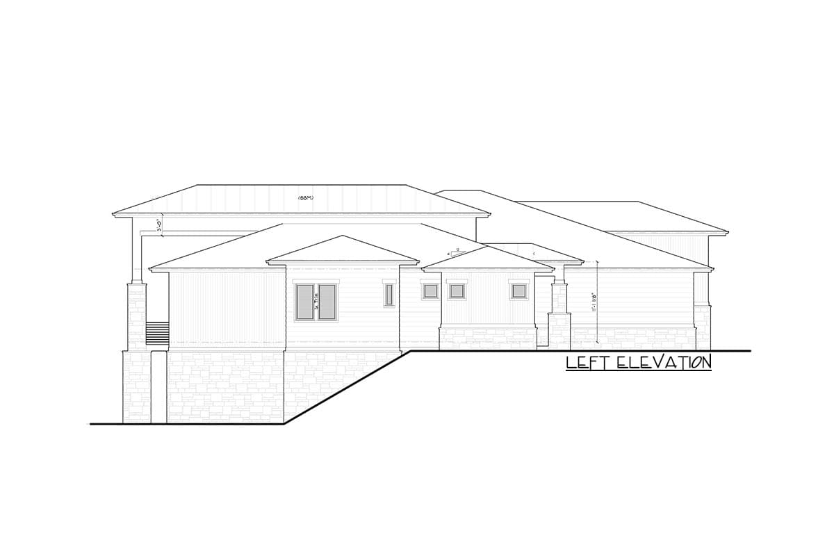 Plan 95204RW: Contemporary Country House Plan with Optional Walkout Basement - Image #4 - Contemporary, Craftsman, Mountain, New American, Northwest, Prairie, Ranch