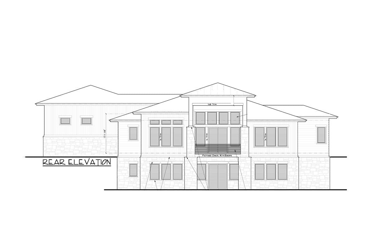 Plan 95204RW: Contemporary Country House Plan with Optional Walkout Basement - Image #5 - Contemporary, Craftsman, Mountain, New American, Northwest, Prairie, Ranch