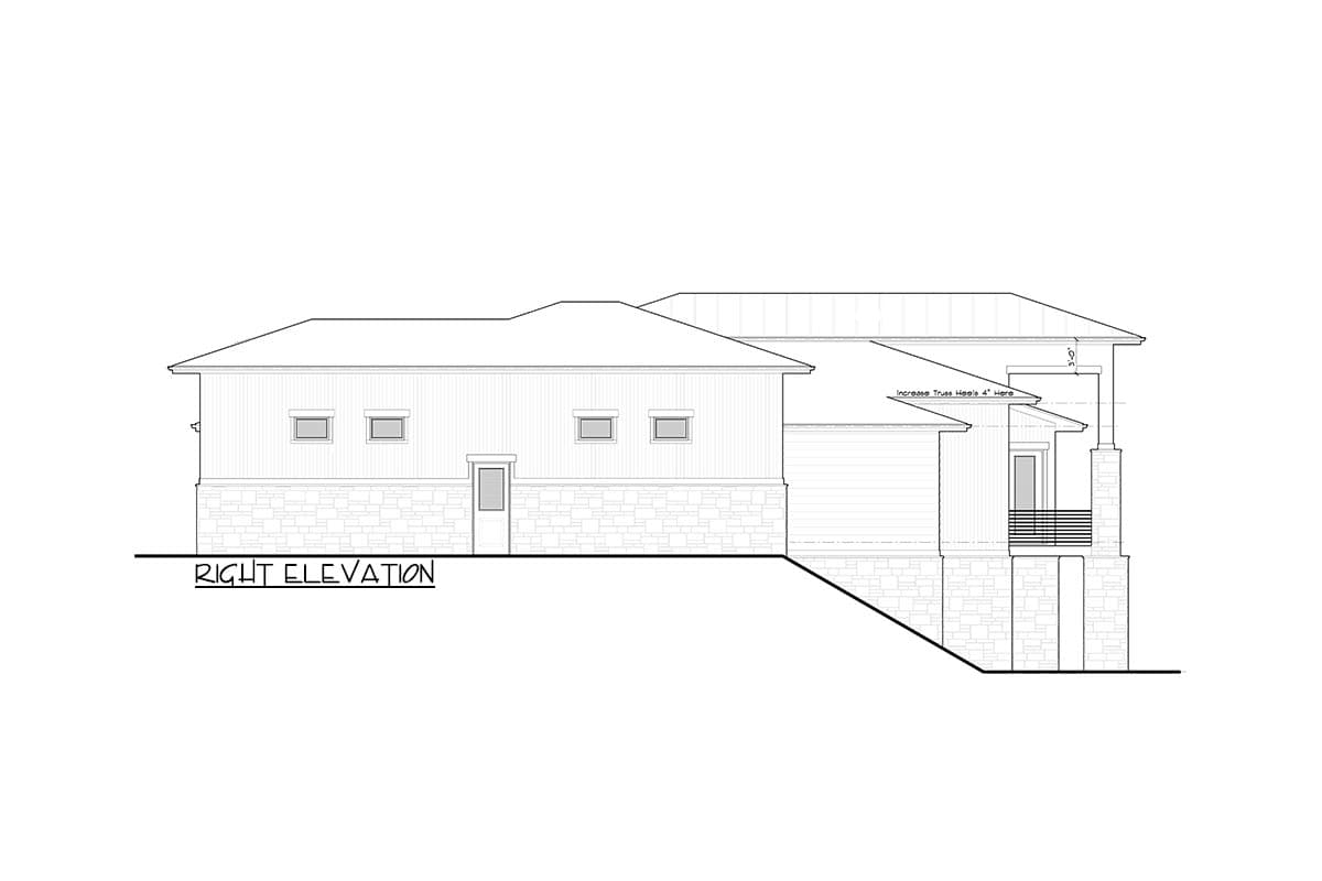 Plan 95204RW: Contemporary Country House Plan with Optional Walkout Basement - Image #6 - Contemporary, Craftsman, Mountain, New American, Northwest, Prairie, Ranch