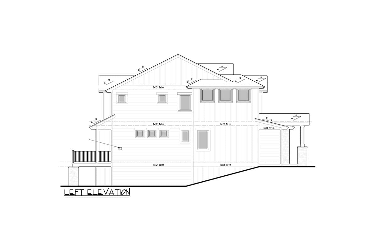 Plan 95207RW: Under 2,000 Square Foot Craftsman House Plan with Optional Lower Level - Image #4 - Country, Craftsman, New American, Traditional