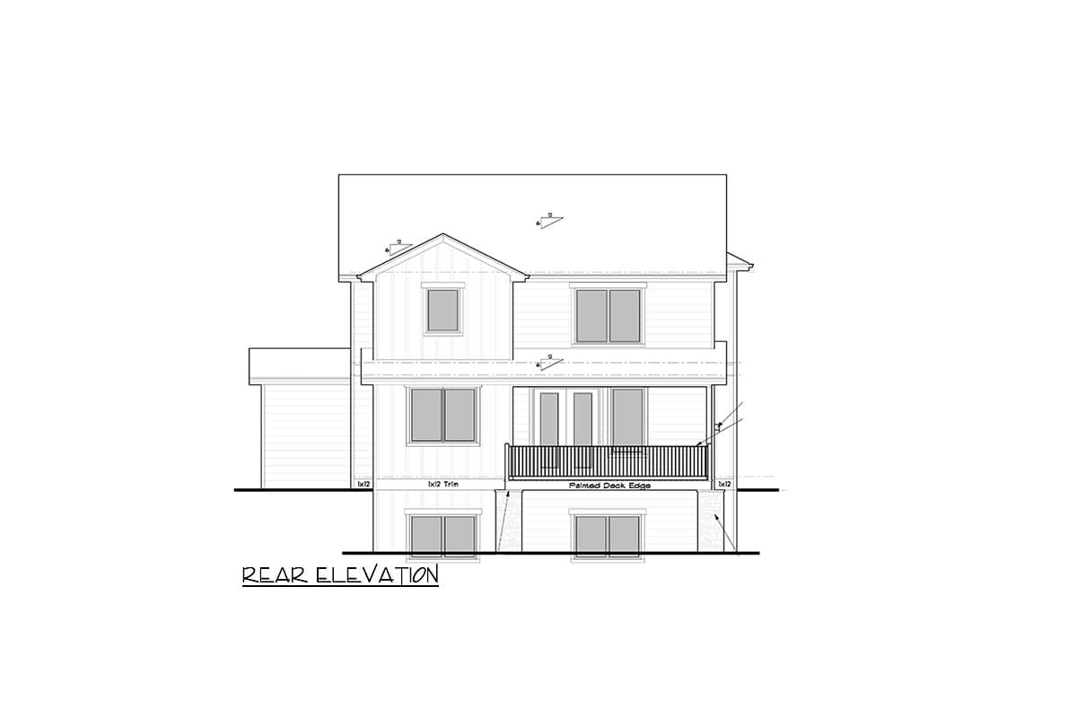 Plan 95207RW: Under 2,000 Square Foot Craftsman House Plan with Optional Lower Level - Image #5 - Country, Craftsman, New American, Traditional
