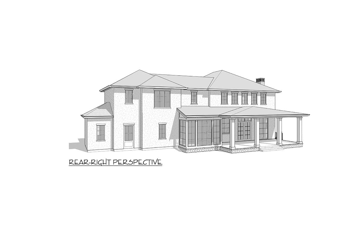 Plan 270074AF: Transitional 4-Bed Home Plan with Workshop and Flex Room - Image #7
