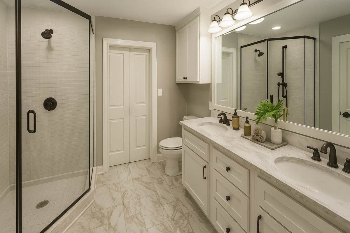 Plan 25032DH: 1425 Square Foot Country Home Plan 3 Beds in a Split Layout - Image #7 - Cottage, Country, Rustic, Traditional, Vacation