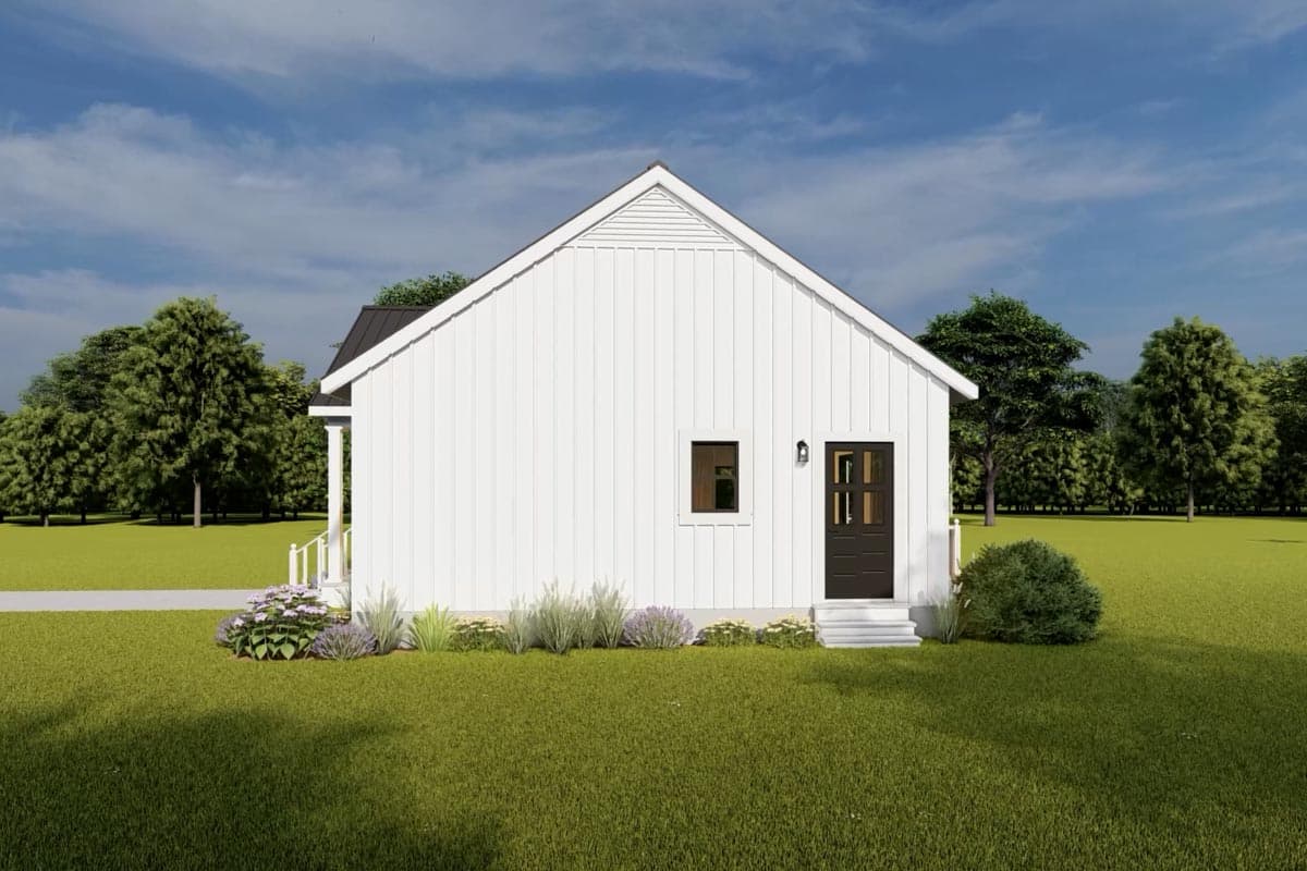 Plan 25033DH: 1620 Square Foot 3-Bed Home Plan with Split Bedrooms - Image #6 - Cottage, Country, Craftsman, New American