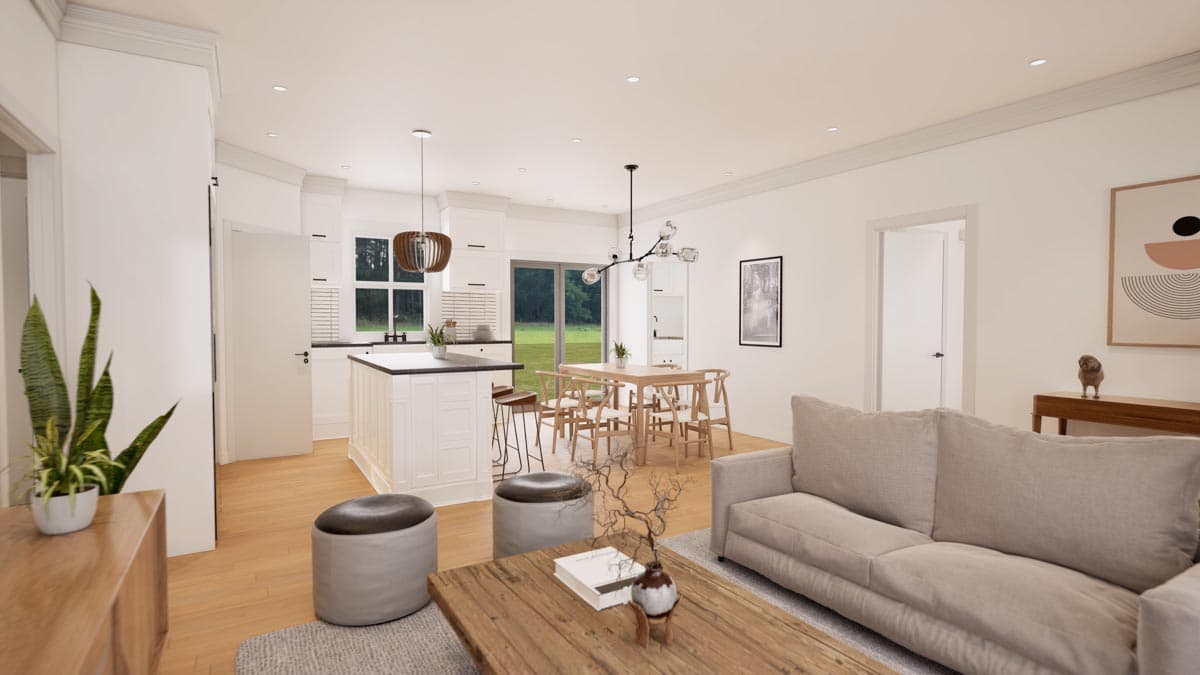 Plan 25033DH: 1620 Square Foot 3-Bed Home Plan with Split Bedrooms - Image #13 - Cottage, Country, Craftsman, New American