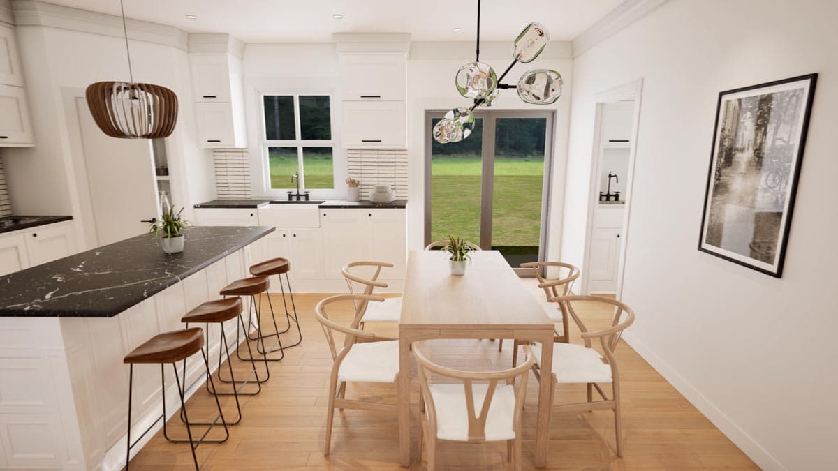 Plan 25033DH: 1620 Square Foot 3-Bed Home Plan with Split Bedrooms - Image #14 - Cottage, Country, Craftsman, New American