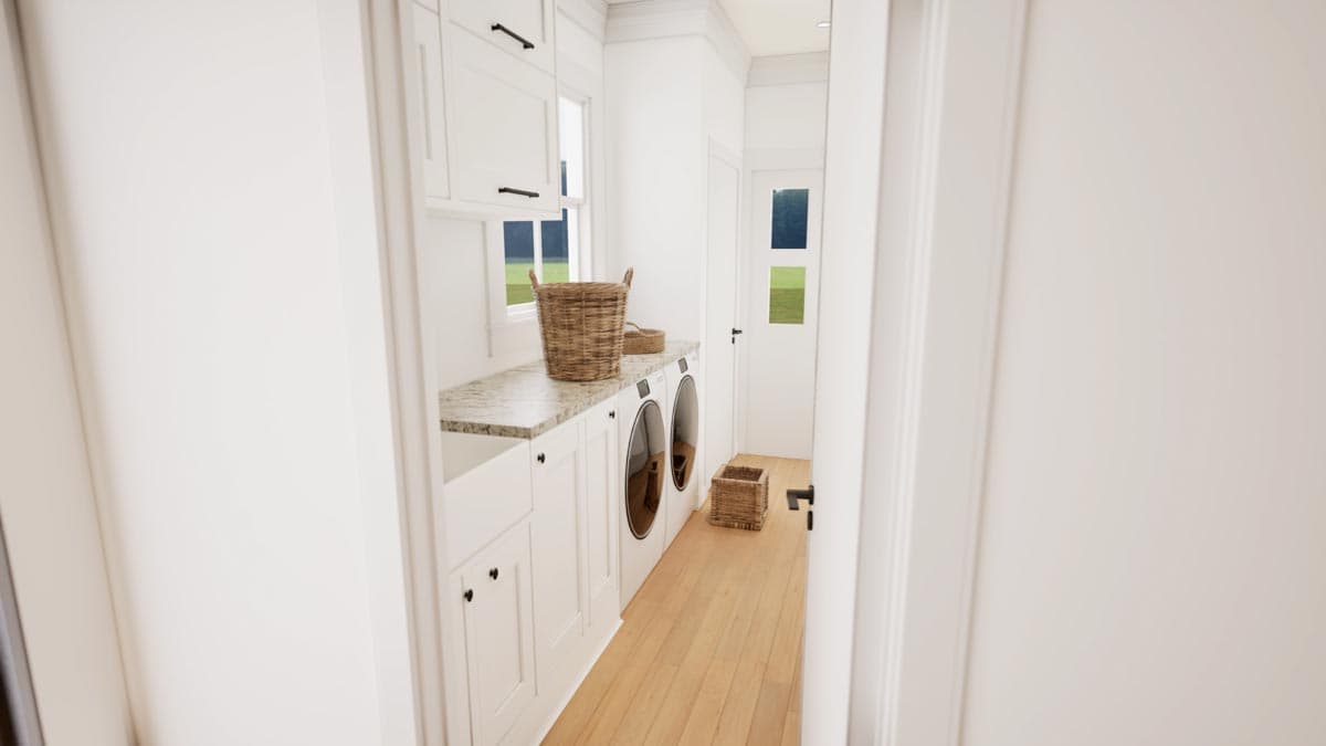 Plan 25033DH: 1620 Square Foot 3-Bed Home Plan with Split Bedrooms - Image #20 - Cottage, Country, Craftsman, New American