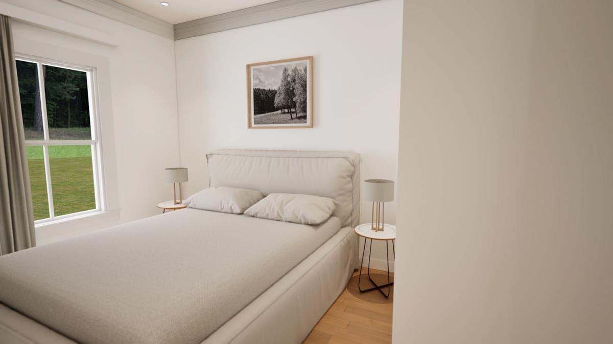 Plan 25033DH: 1620 Square Foot 3-Bed Home Plan with Split Bedrooms - Image #22 - Cottage, Country, Craftsman, New American