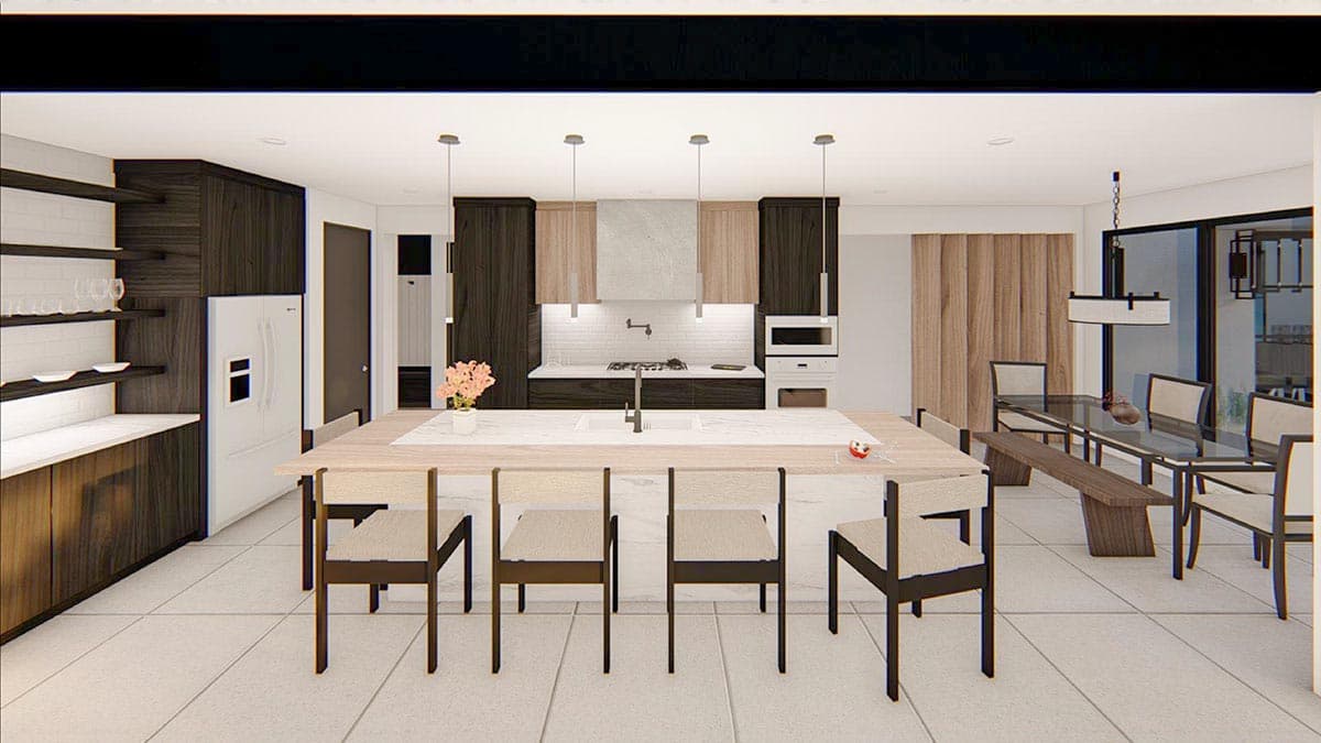 Plan 915058CHP: Sprawling Mid-Century Modern House Plan with Over 2,700 Square Feet of Living Space - Image #8 - Contemporary, Craftsman, Mid Century Modern, Modern, Mountain