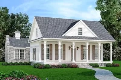 Authentic Southern Flair In A Small Affordable Home