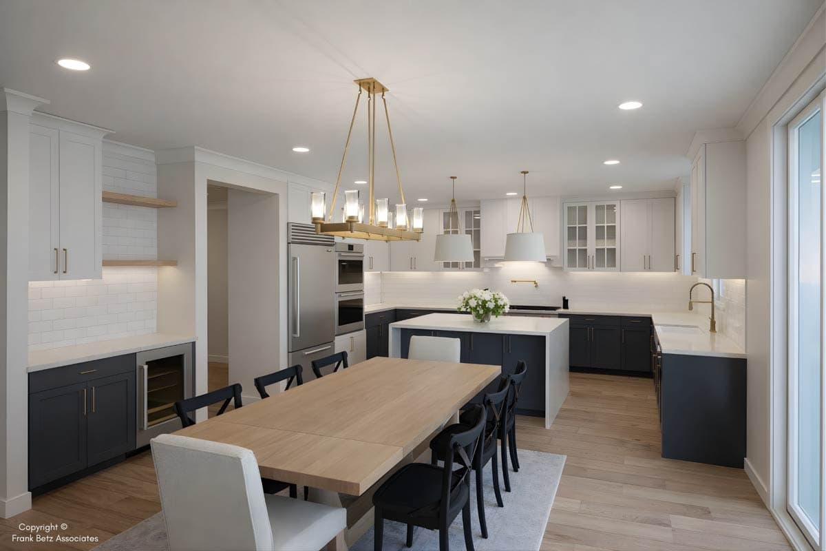 Plan 710424BTZ: New American Farmhouse with Flex and Bonus Rooms - 2523 Sq Ft - Image #2 - Country, Farmhouse, Modern Farmhouse, New American, Southern