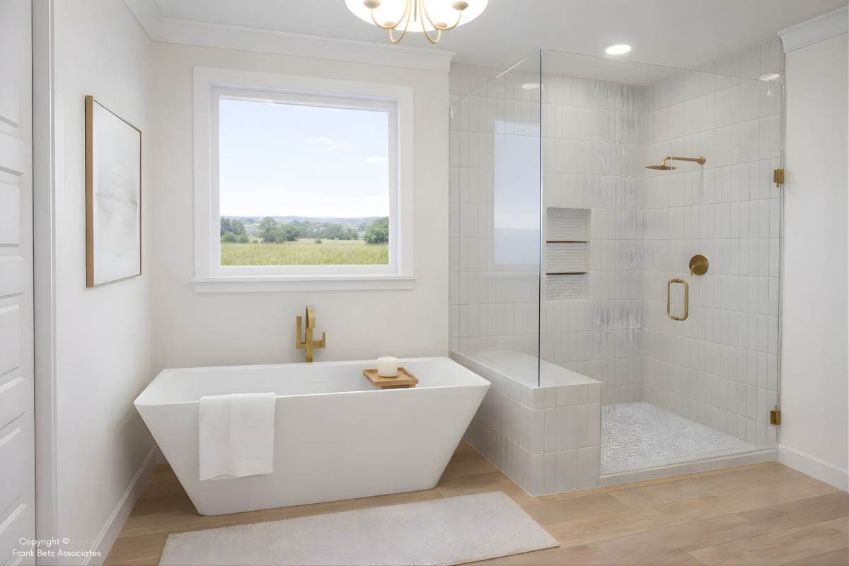 Plan 710424BTZ: New American Farmhouse with Flex and Bonus Rooms - 2523 Sq Ft - Image #7 - Country, Farmhouse, Modern Farmhouse, New American, Southern