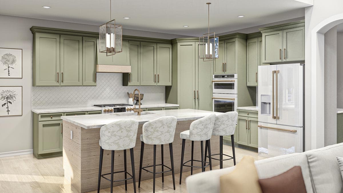 Plan 623244DJ: Traditional 3-Bed House Plan Under 2400 Square Feet with 2-Story Great Room - Image #8 - Country, Farmhouse, Traditional