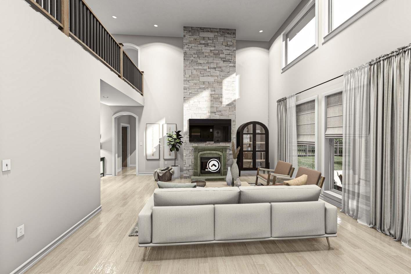 Plan 623244DJ: Traditional 3-Bed House Plan Under 2400 Square Feet with 2-Story Great Room - Virtual Tour Cover Image - Country, Farmhouse, Traditional